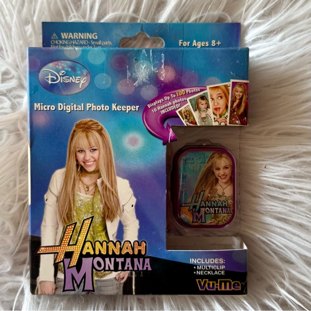 🎤Retro Disney Hannah Montana Digital Photo Keeper-New in box!
